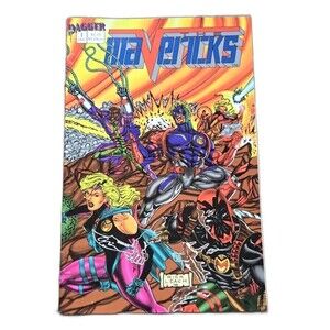 The Mavericks #1 (1993) Dagger Comics Vintage